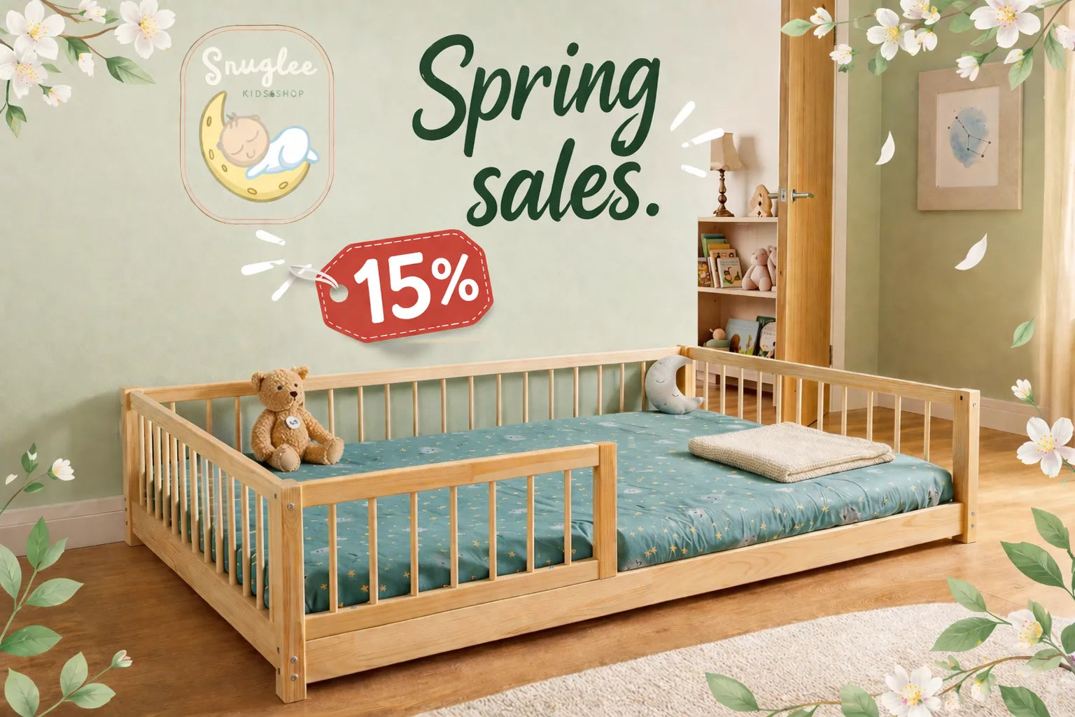 UK Bed Sales, Best UK sales, Montessori bed, toddler bed, kids bed