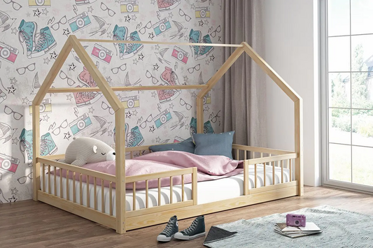 Montessori House Bed For Kids & Toddlers