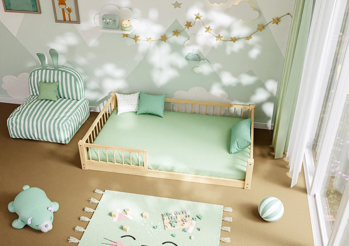 Small Double Floor Kids Bed 