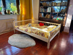 Montessori-style co-sleeping bed for toddlers and parents in shared room - Double bed