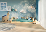 Montessori kids bed made from solid knot-free pine wood for independent sleep - single