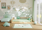 Solid wood co-sleeping bed designed for safe shared sleeping environment - Small Double - Snuglee